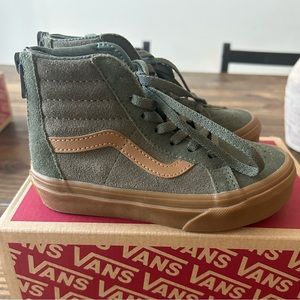 Vans Sk8-Hi Zip kids size 10.5
